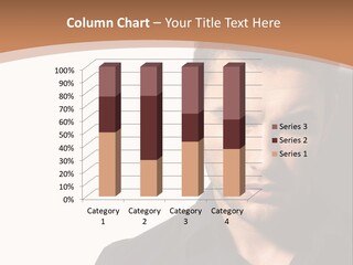 A Man In A Black Shirt Is Looking At The Camera PowerPoint Template