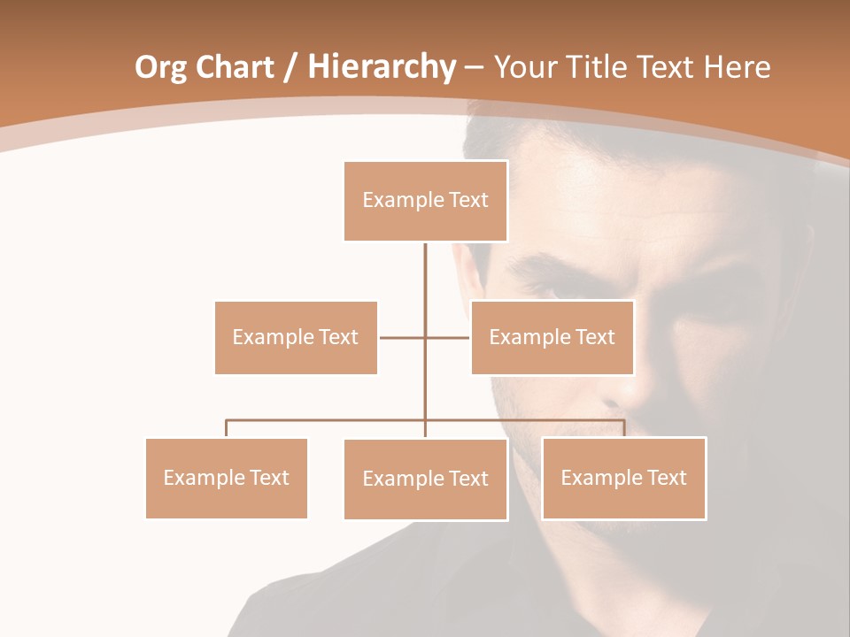 A Man In A Black Shirt Is Looking At The Camera PowerPoint Template