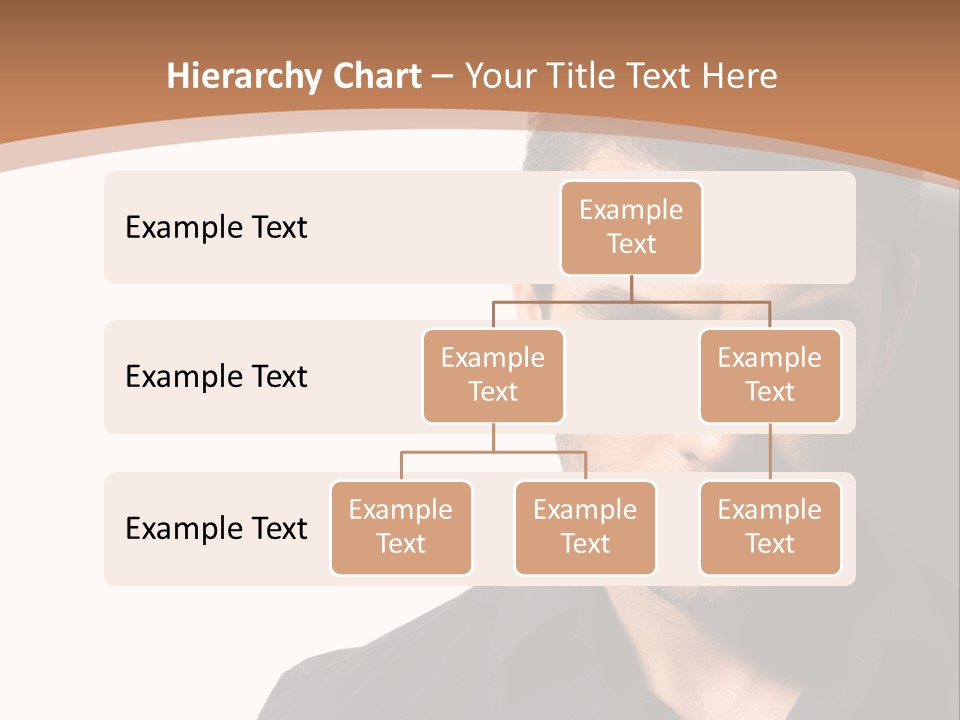 A Man In A Black Shirt Is Looking At The Camera PowerPoint Template