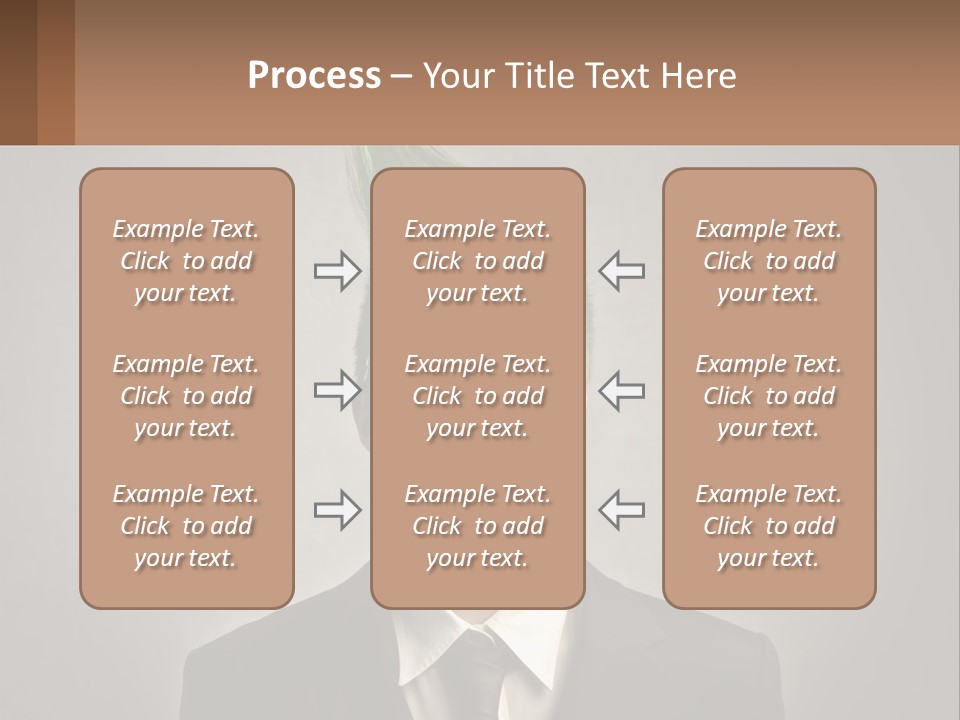 A Man With Green Hair And Glasses Holding A Sign PowerPoint Template