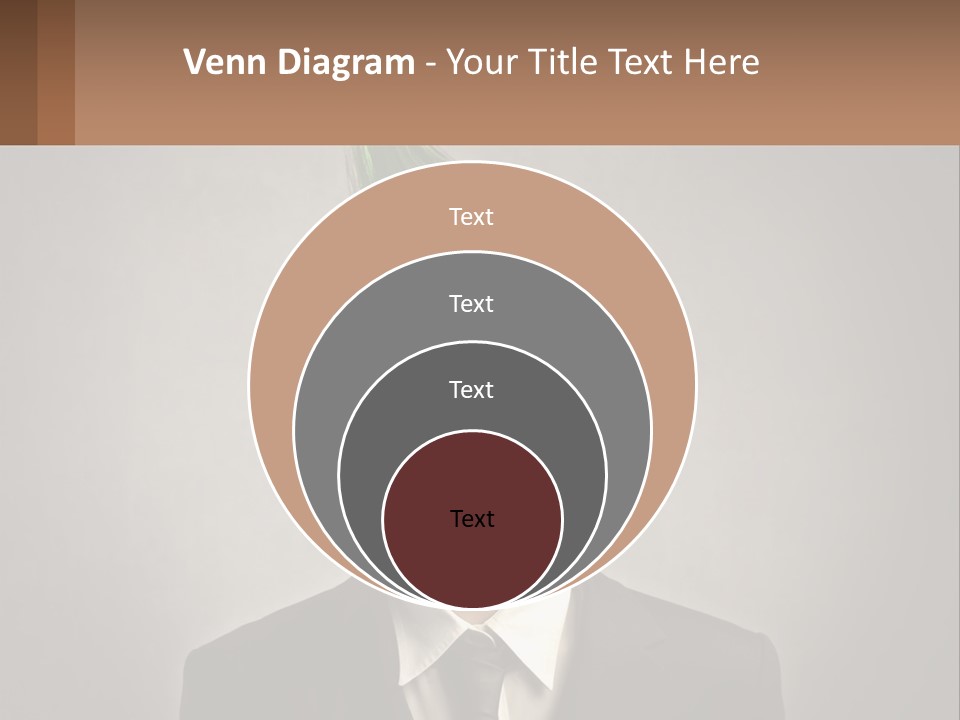 A Man With Green Hair And Glasses Holding A Sign PowerPoint Template