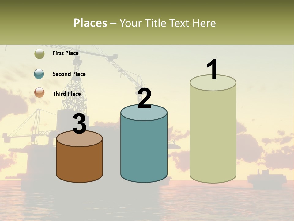 A Large Boat Floating On Top Of A Body Of Water PowerPoint Template