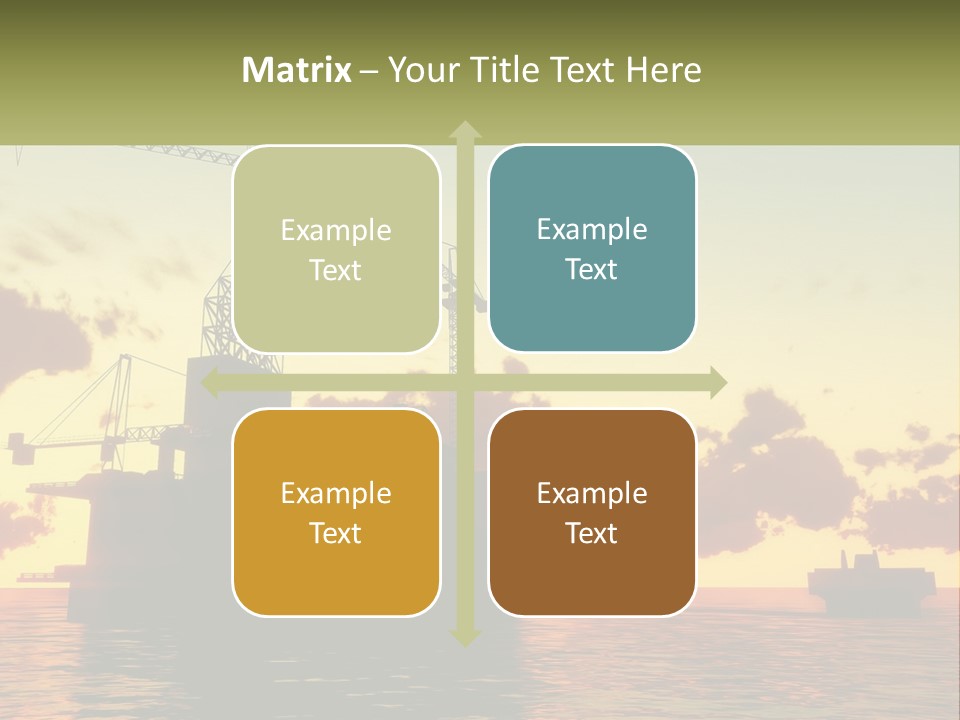 A Large Boat Floating On Top Of A Body Of Water PowerPoint Template