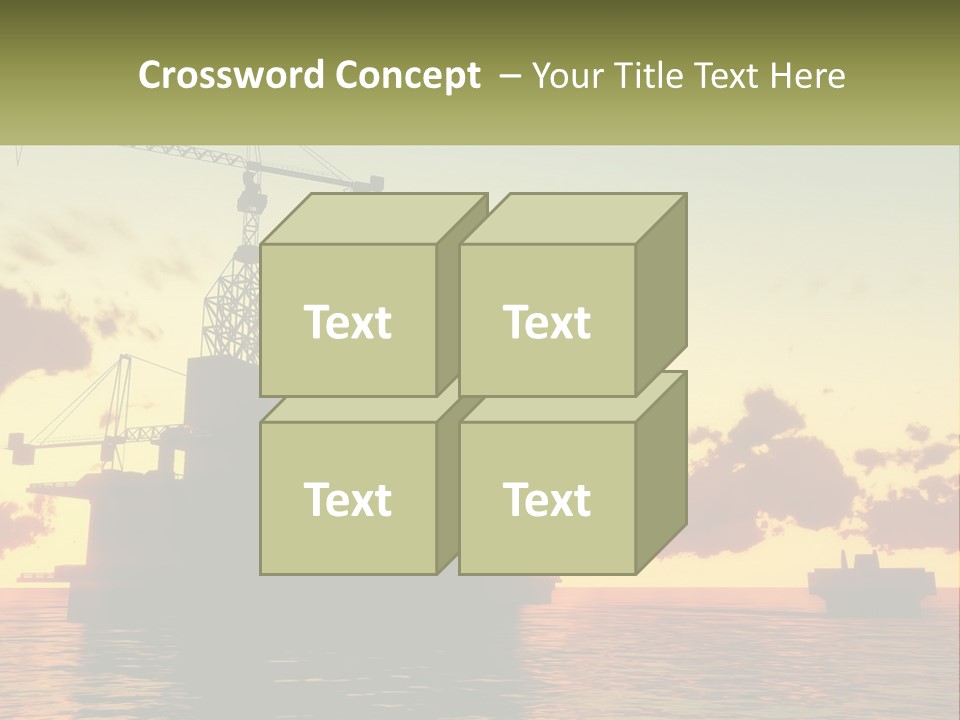 A Large Boat Floating On Top Of A Body Of Water PowerPoint Template