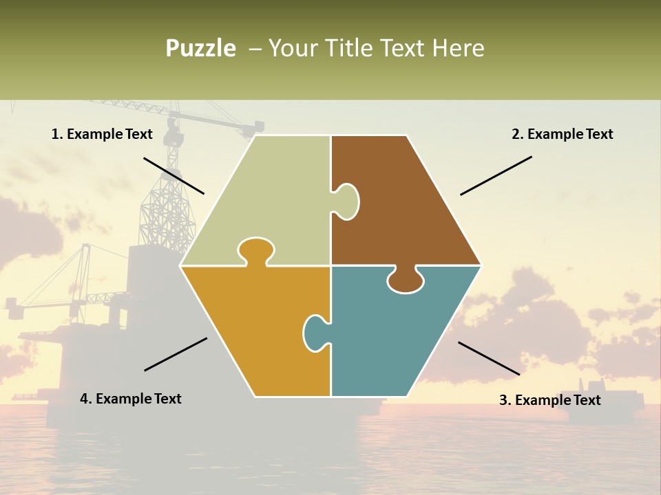 A Large Boat Floating On Top Of A Body Of Water PowerPoint Template