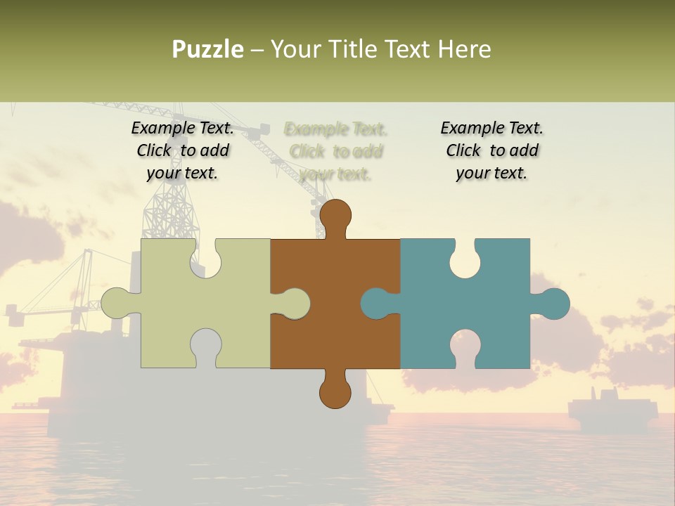 A Large Boat Floating On Top Of A Body Of Water PowerPoint Template