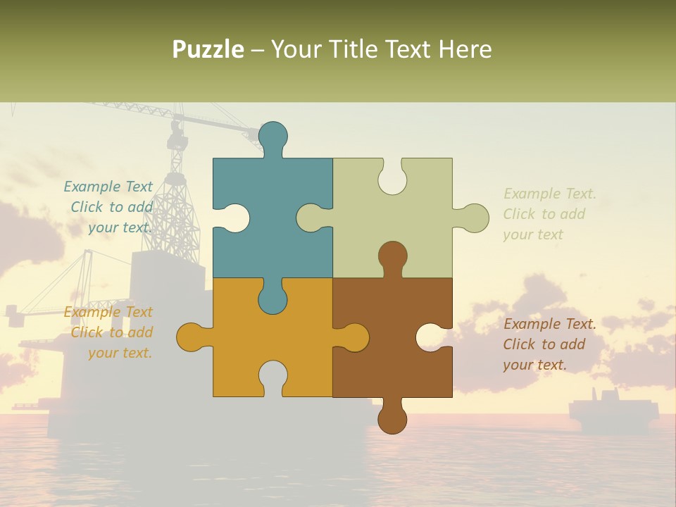 A Large Boat Floating On Top Of A Body Of Water PowerPoint Template