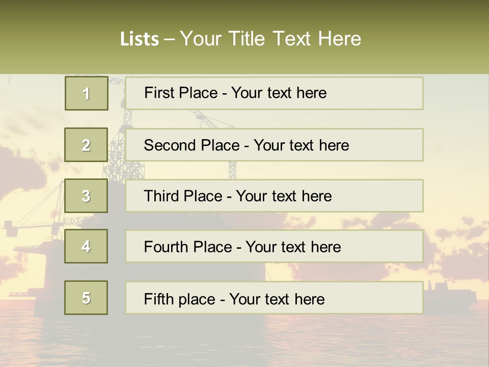 A Large Boat Floating On Top Of A Body Of Water PowerPoint Template
