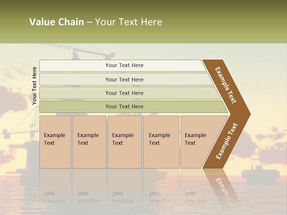 A Large Boat Floating On Top Of A Body Of Water PowerPoint Template