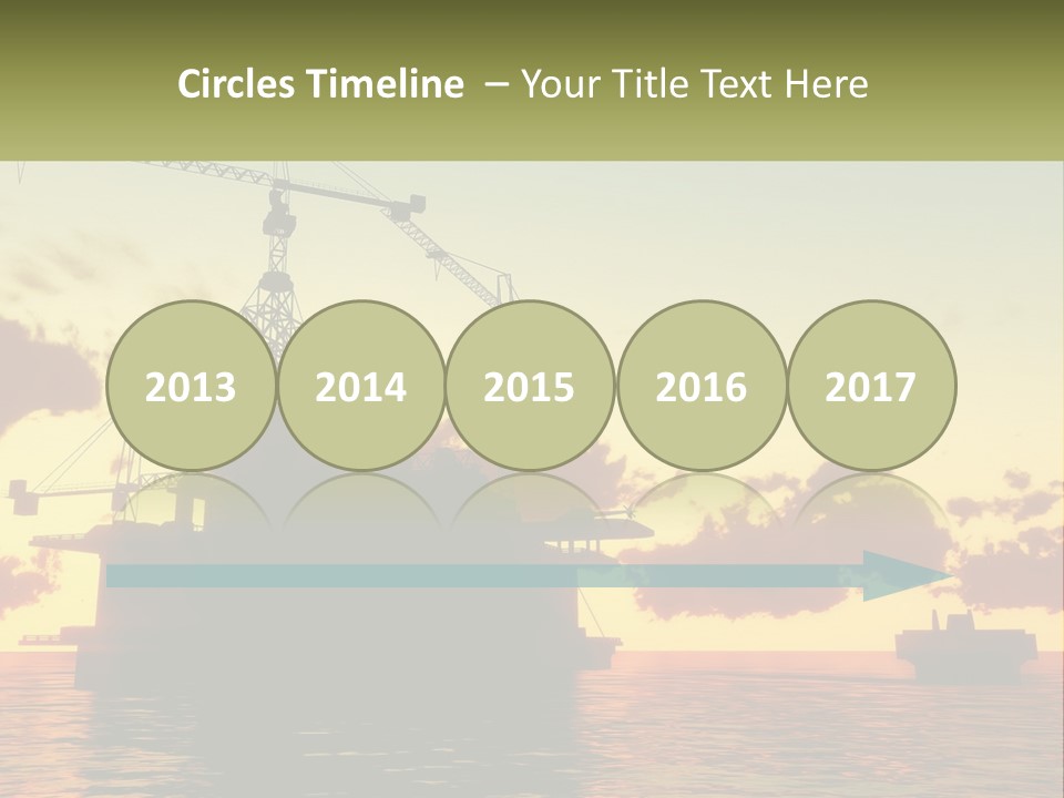 A Large Boat Floating On Top Of A Body Of Water PowerPoint Template