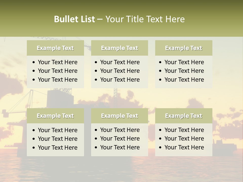 A Large Boat Floating On Top Of A Body Of Water PowerPoint Template