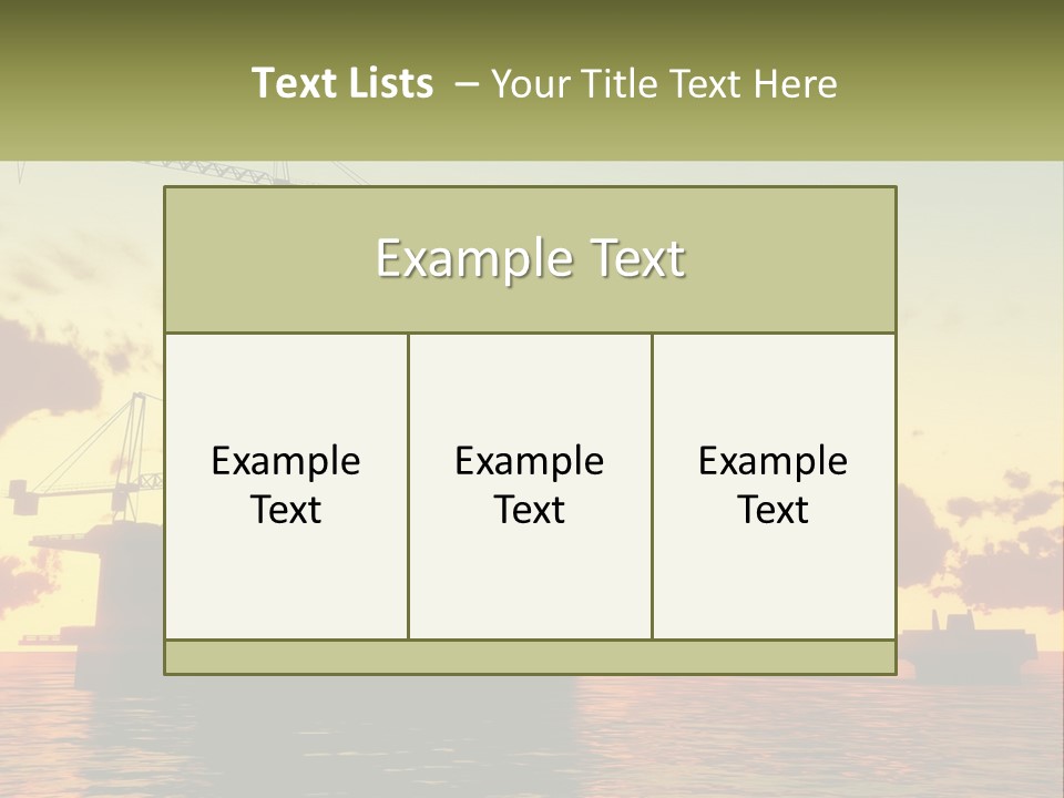 A Large Boat Floating On Top Of A Body Of Water PowerPoint Template