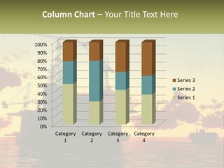 A Large Boat Floating On Top Of A Body Of Water PowerPoint Template