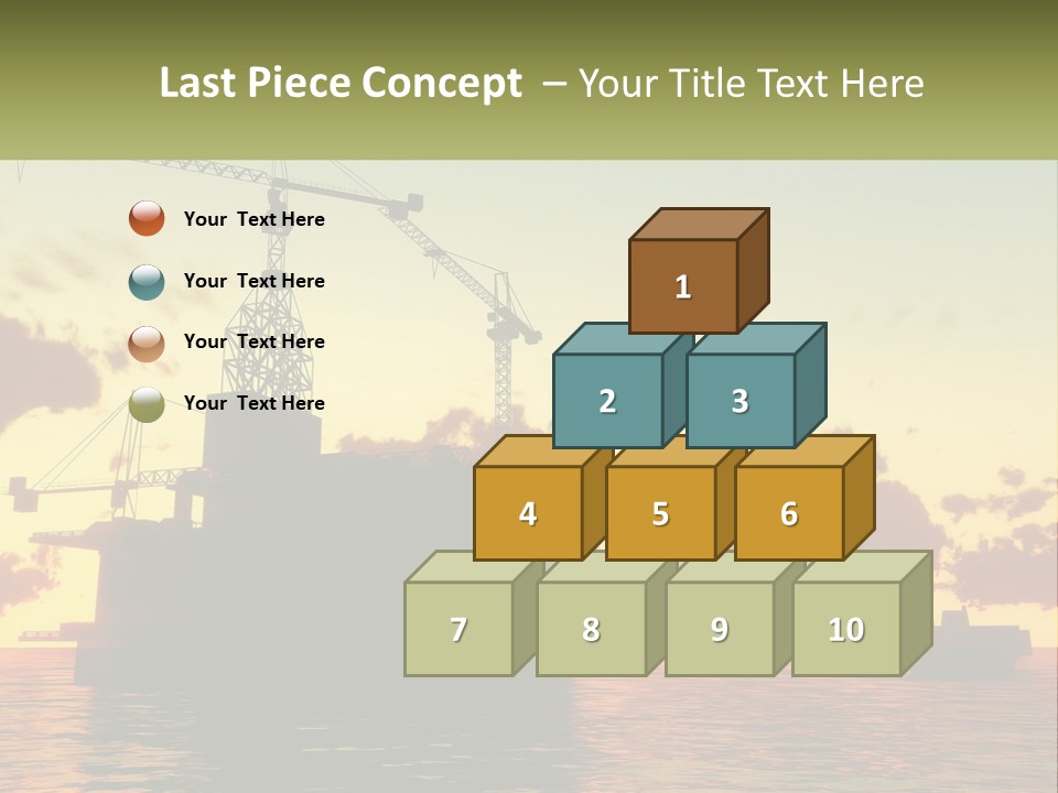 A Large Boat Floating On Top Of A Body Of Water PowerPoint Template