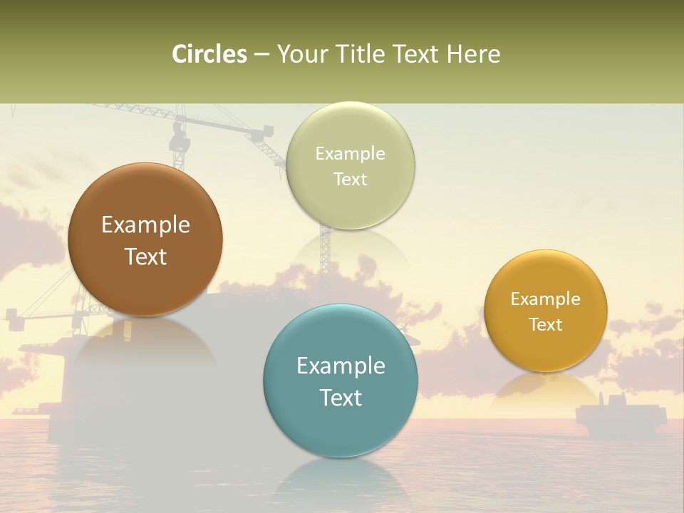 A Large Boat Floating On Top Of A Body Of Water PowerPoint Template