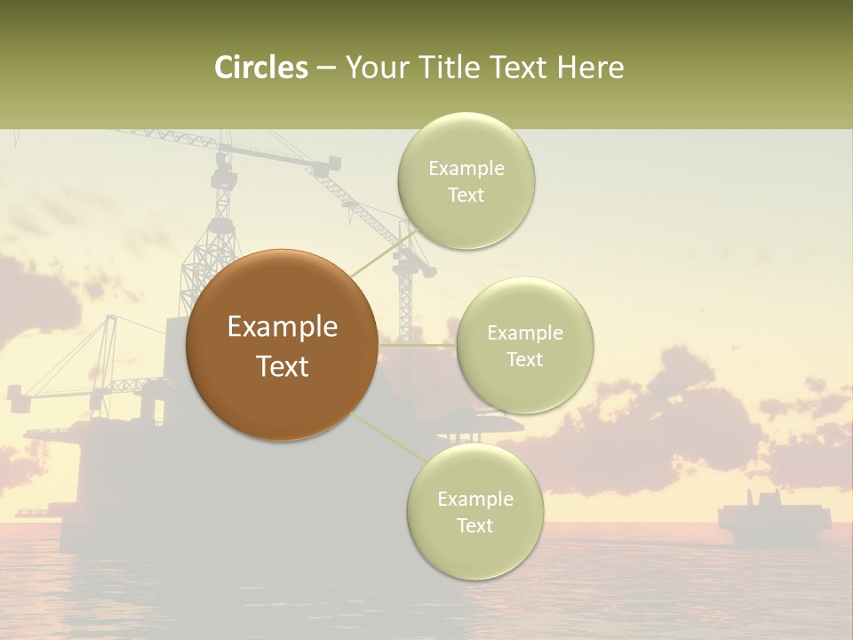 A Large Boat Floating On Top Of A Body Of Water PowerPoint Template