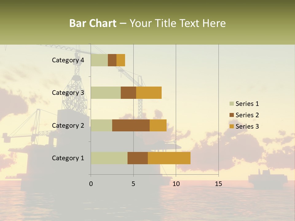 A Large Boat Floating On Top Of A Body Of Water PowerPoint Template