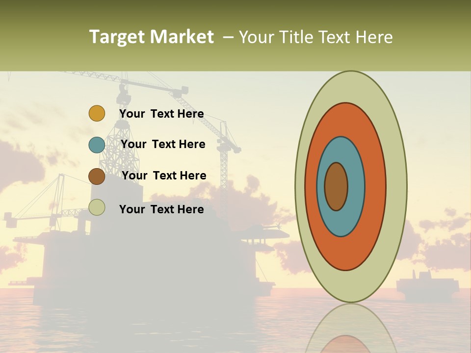 A Large Boat Floating On Top Of A Body Of Water PowerPoint Template