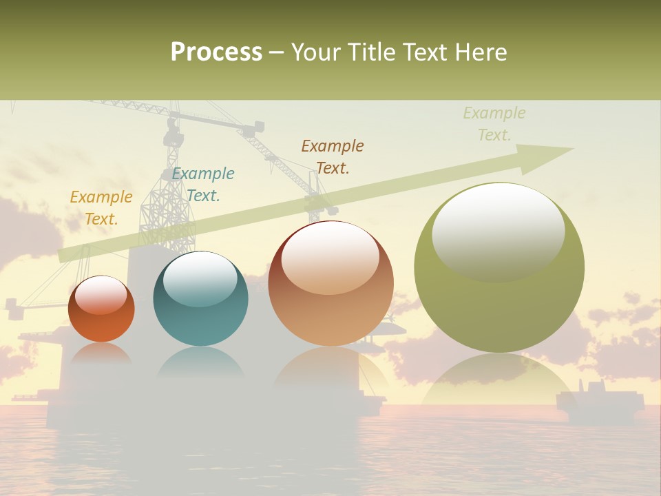 A Large Boat Floating On Top Of A Body Of Water PowerPoint Template