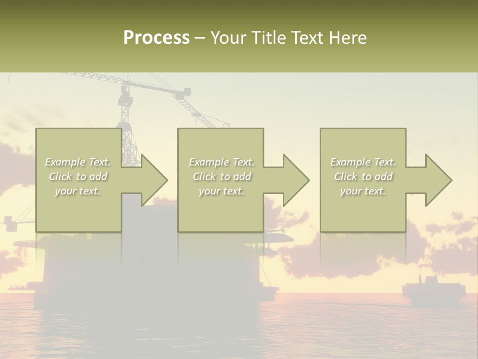 A Large Boat Floating On Top Of A Body Of Water PowerPoint Template