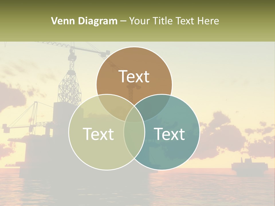 A Large Boat Floating On Top Of A Body Of Water PowerPoint Template