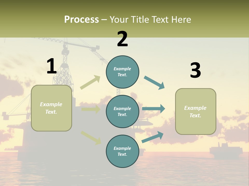 A Large Boat Floating On Top Of A Body Of Water PowerPoint Template