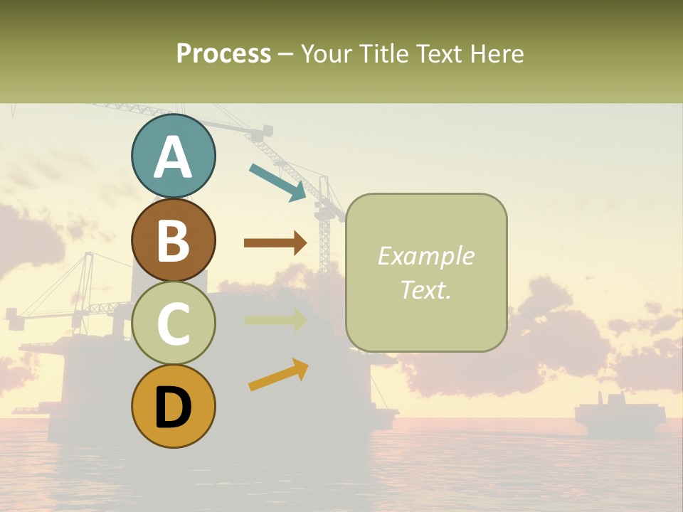 A Large Boat Floating On Top Of A Body Of Water PowerPoint Template