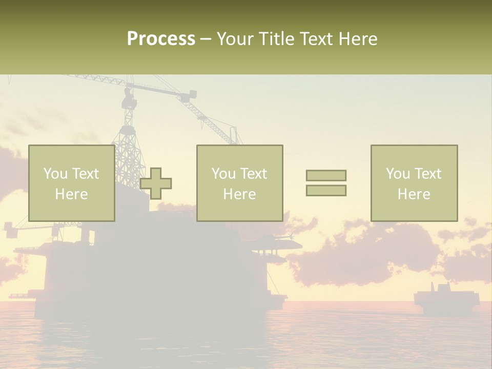 A Large Boat Floating On Top Of A Body Of Water PowerPoint Template