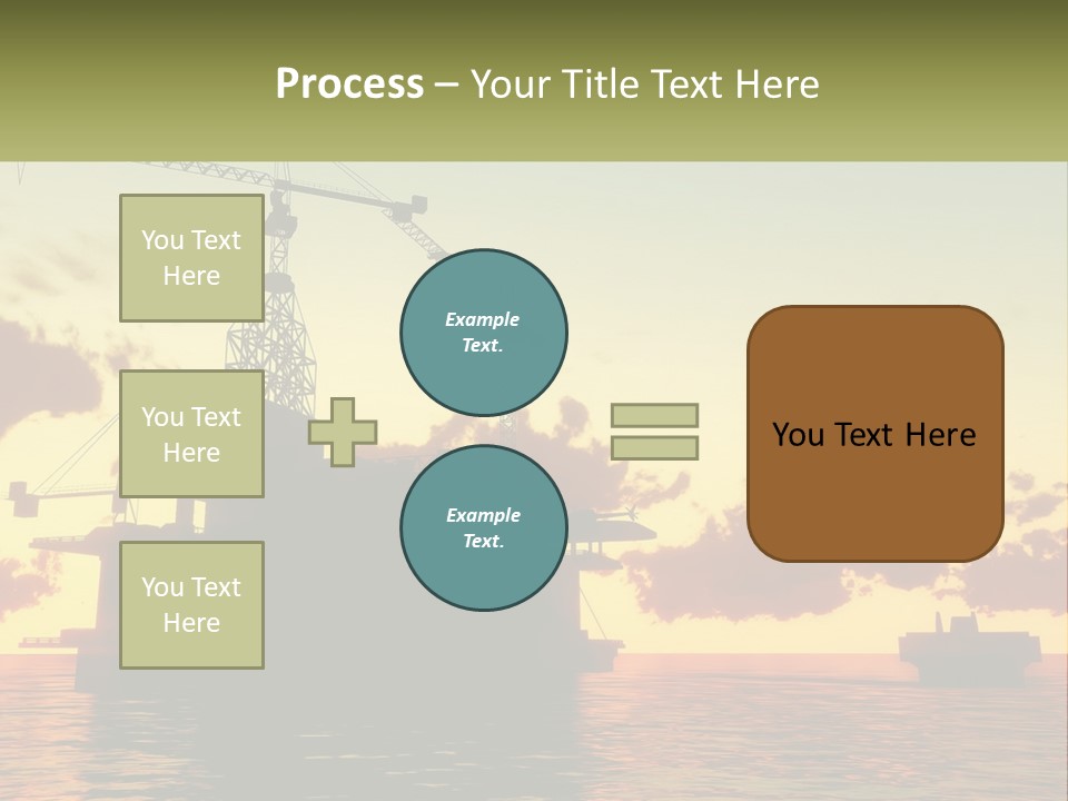 A Large Boat Floating On Top Of A Body Of Water PowerPoint Template