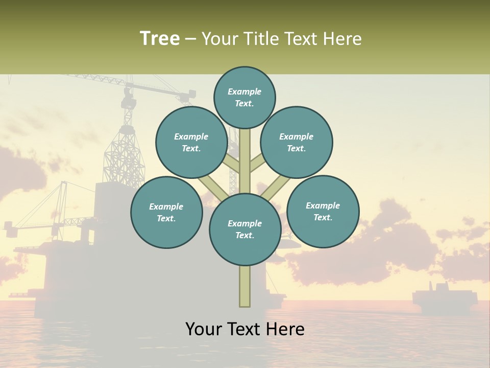 A Large Boat Floating On Top Of A Body Of Water PowerPoint Template