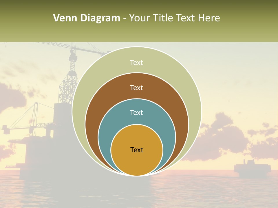 A Large Boat Floating On Top Of A Body Of Water PowerPoint Template