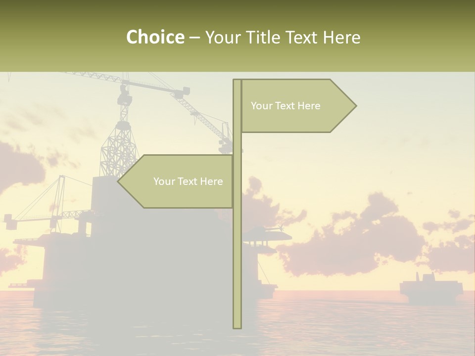 A Large Boat Floating On Top Of A Body Of Water PowerPoint Template