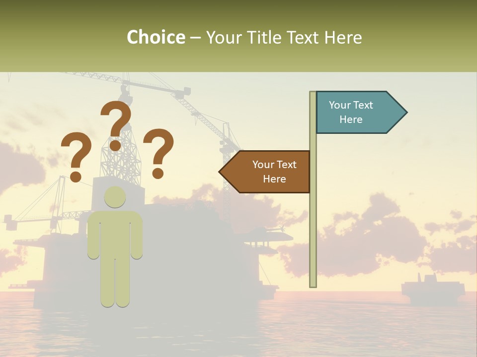 A Large Boat Floating On Top Of A Body Of Water PowerPoint Template