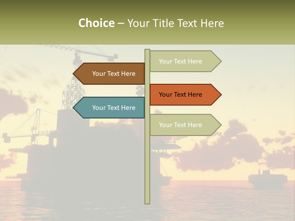 A Large Boat Floating On Top Of A Body Of Water PowerPoint Template