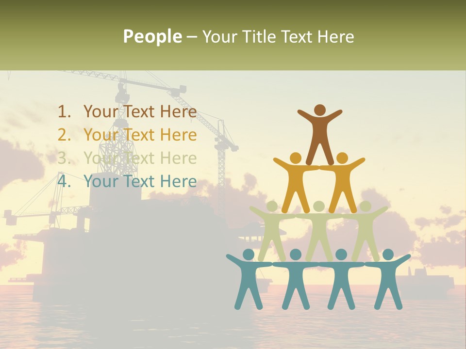 A Large Boat Floating On Top Of A Body Of Water PowerPoint Template