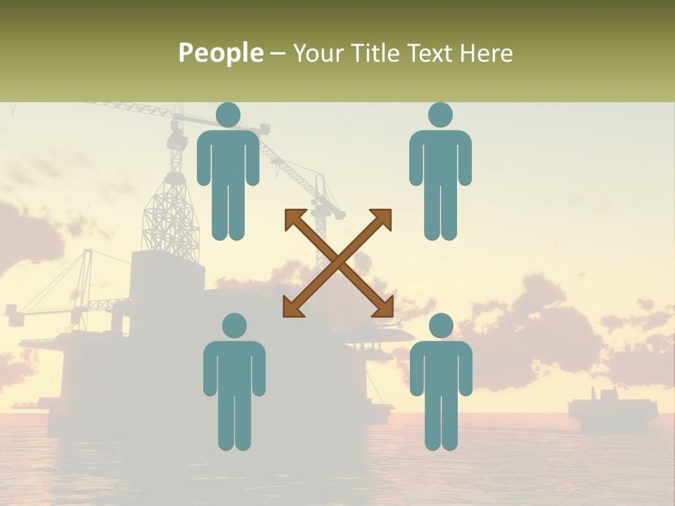 A Large Boat Floating On Top Of A Body Of Water PowerPoint Template