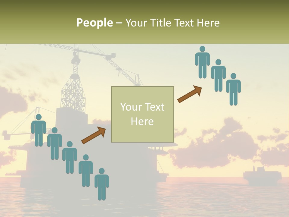 A Large Boat Floating On Top Of A Body Of Water PowerPoint Template