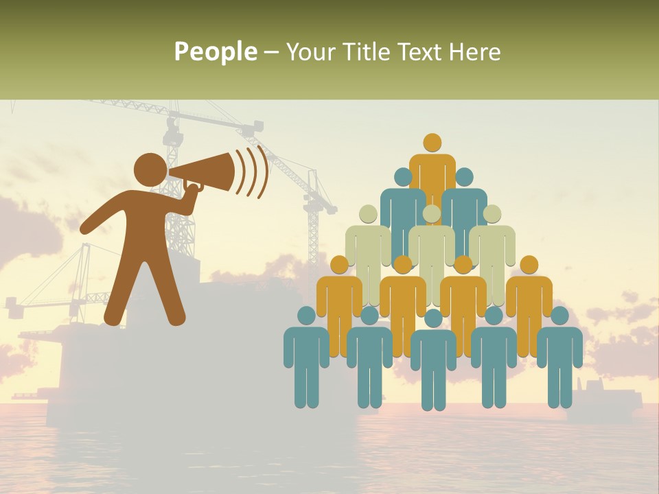 A Large Boat Floating On Top Of A Body Of Water PowerPoint Template