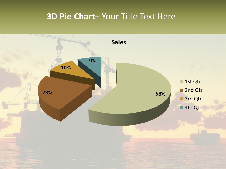 A Large Boat Floating On Top Of A Body Of Water PowerPoint Template