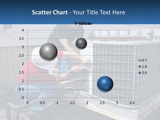 A Man And A Woman Working On An Air Conditioner PowerPoint Template