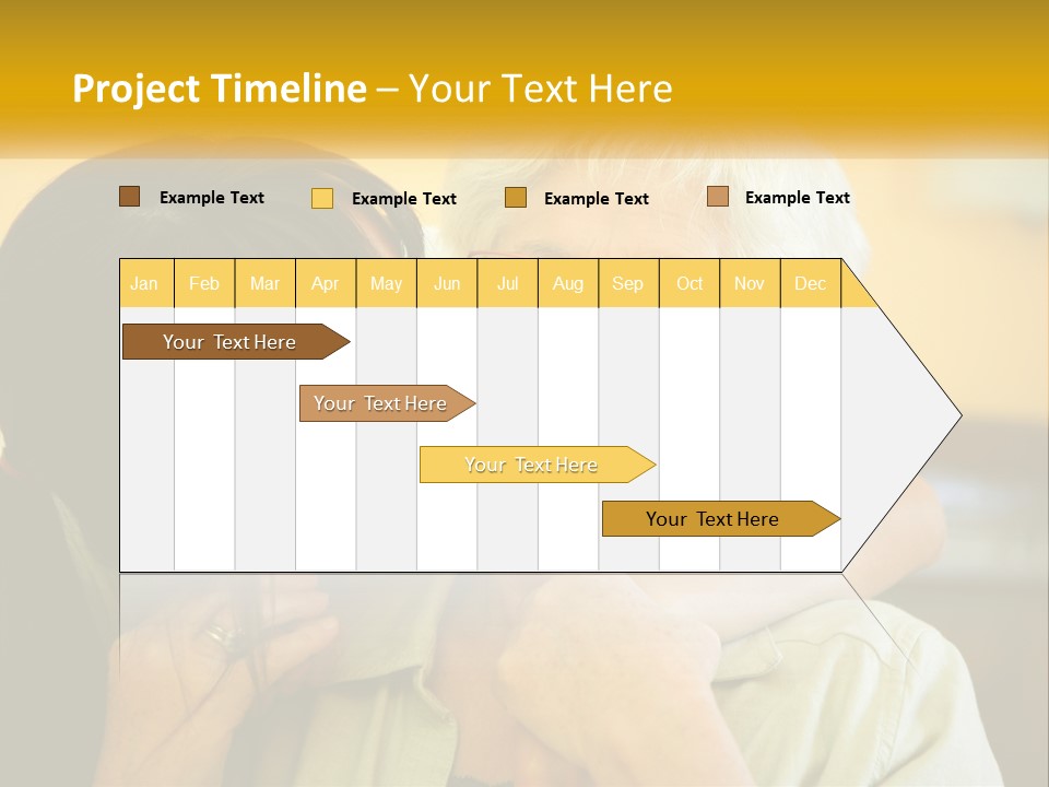 A Woman Kissing A Woman On The Cheek PowerPoint Template