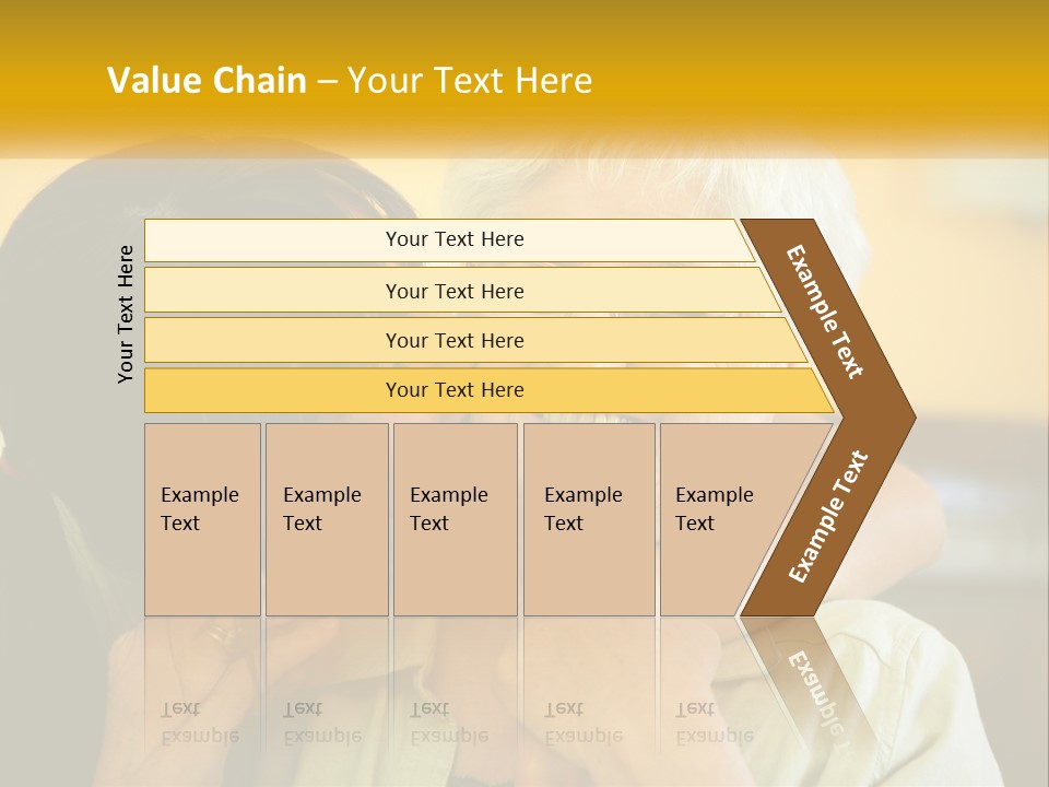 A Woman Kissing A Woman On The Cheek PowerPoint Template