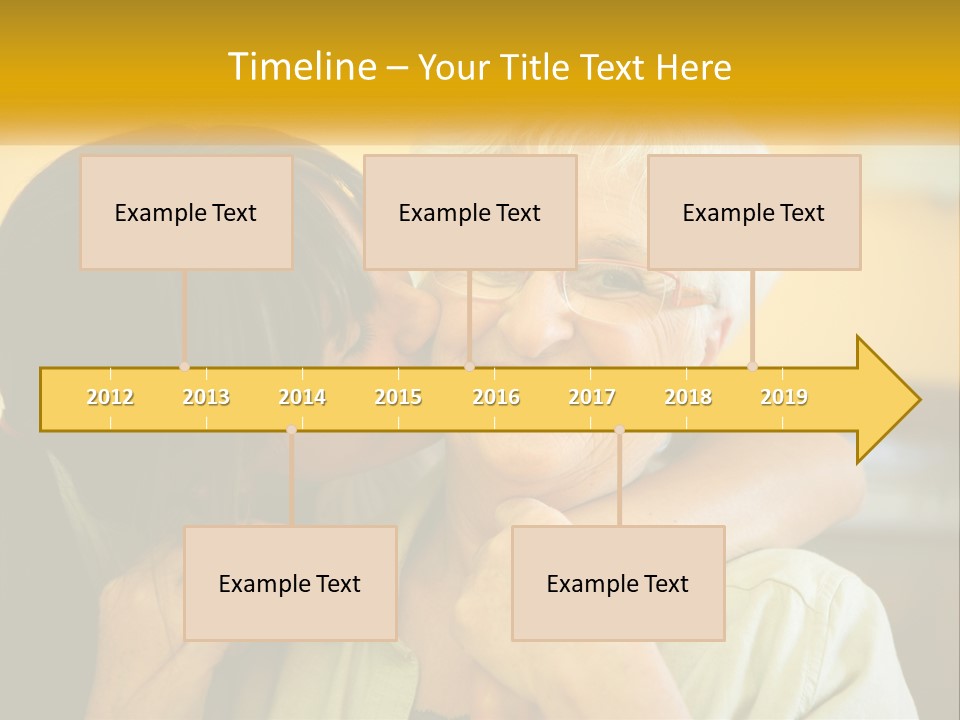 A Woman Kissing A Woman On The Cheek PowerPoint Template