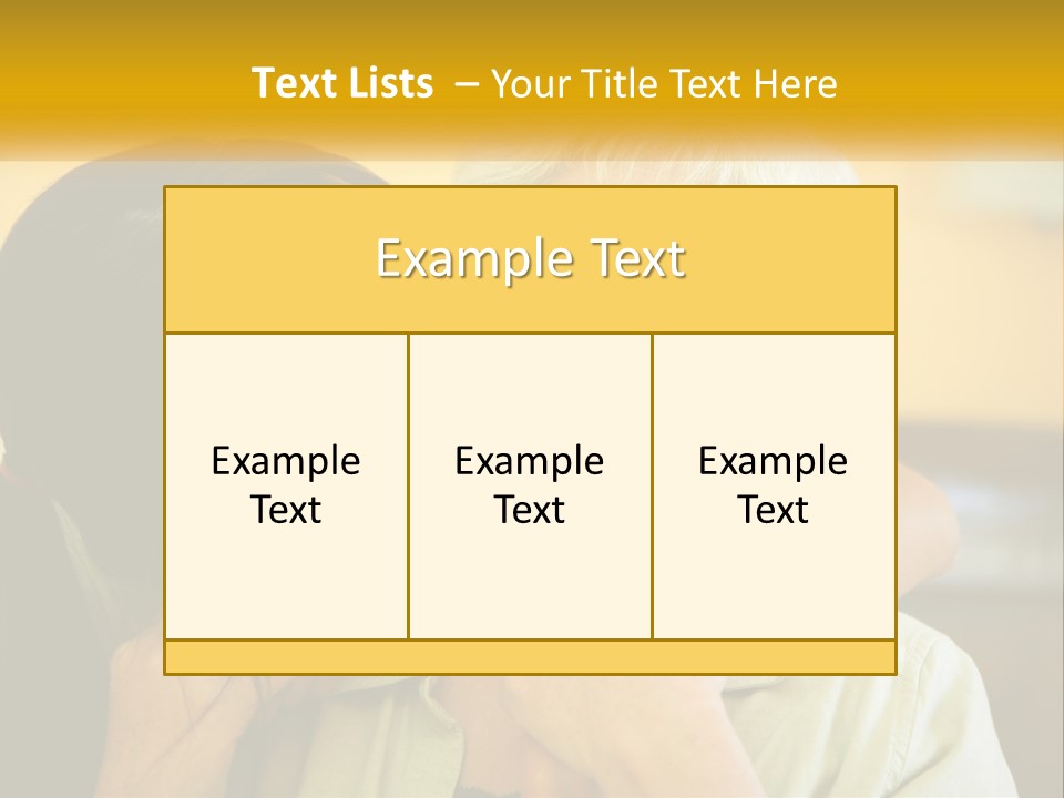 A Woman Kissing A Woman On The Cheek PowerPoint Template