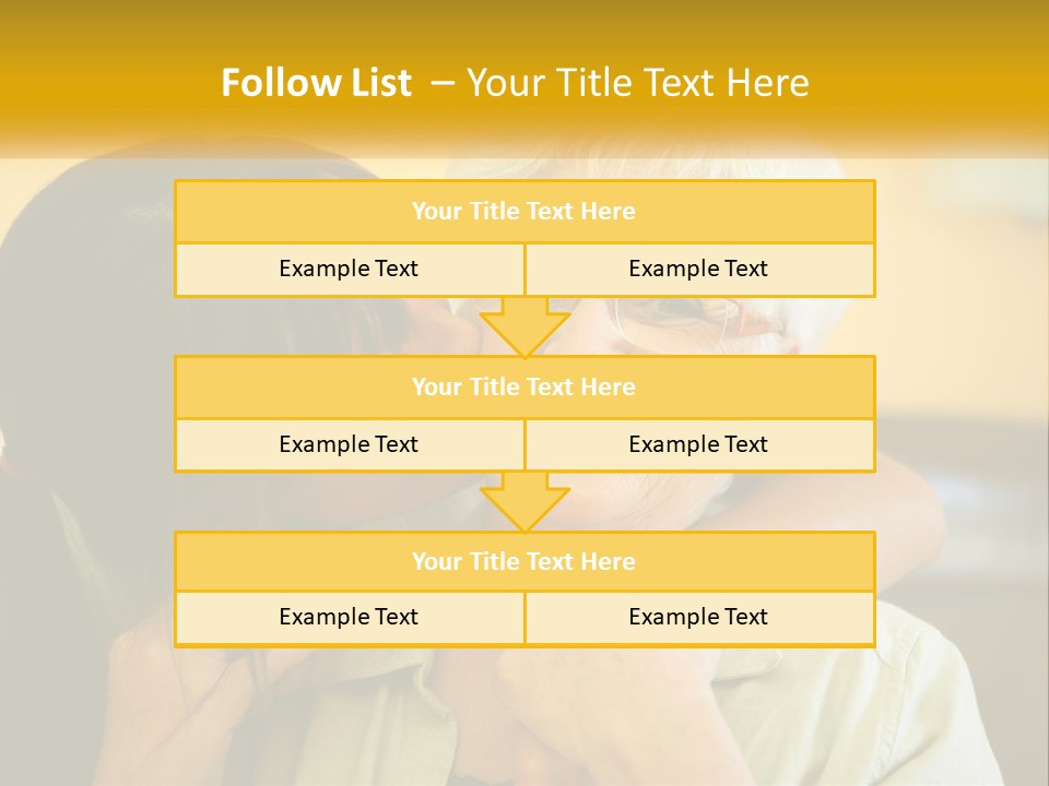 A Woman Kissing A Woman On The Cheek PowerPoint Template