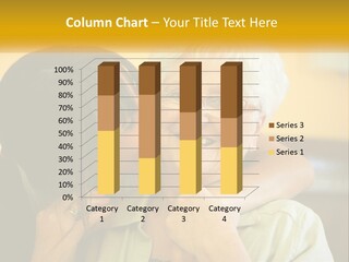 A Woman Kissing A Woman On The Cheek PowerPoint Template