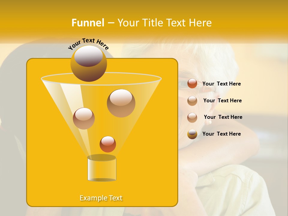 A Woman Kissing A Woman On The Cheek PowerPoint Template