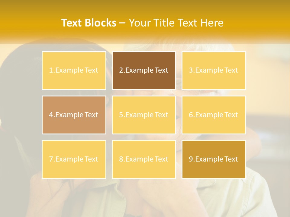 A Woman Kissing A Woman On The Cheek PowerPoint Template