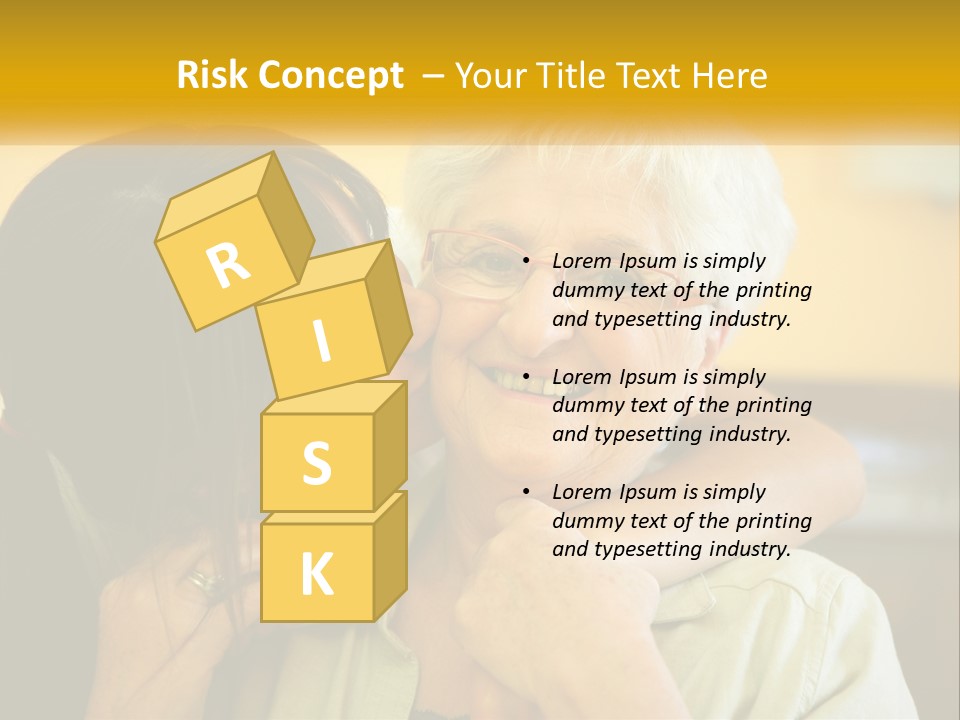 A Woman Kissing A Woman On The Cheek PowerPoint Template