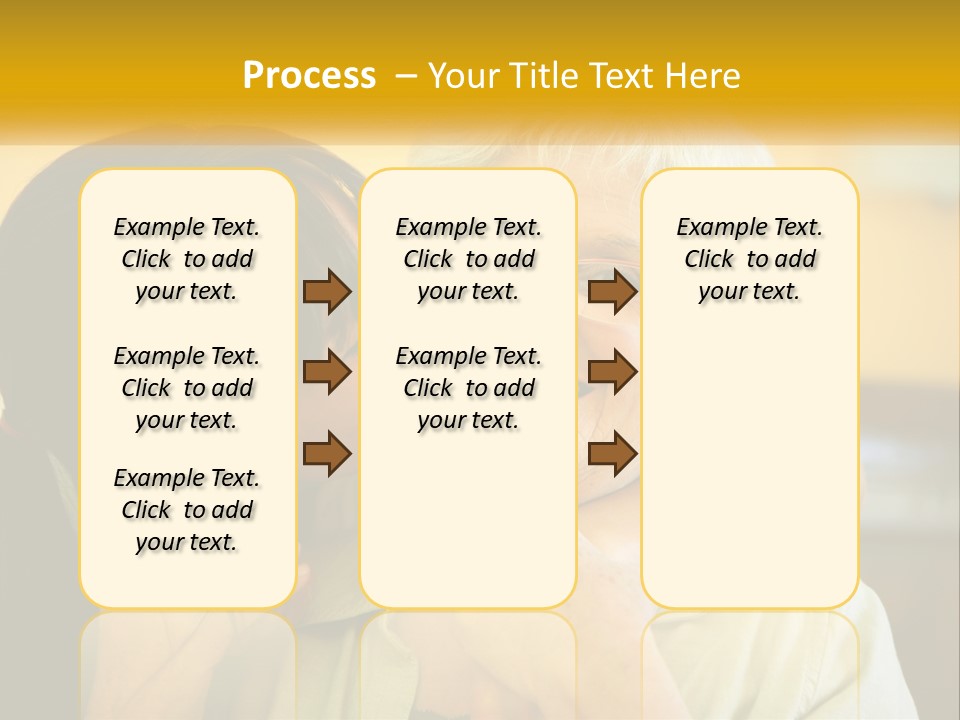 A Woman Kissing A Woman On The Cheek PowerPoint Template